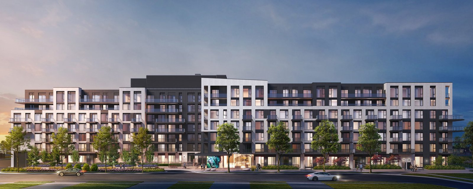 Modern Art Condos - Front View